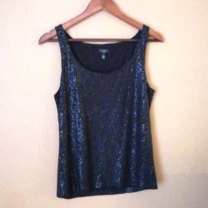 Talbots petite sequin tank top#Clearance#Lastprice#No offer